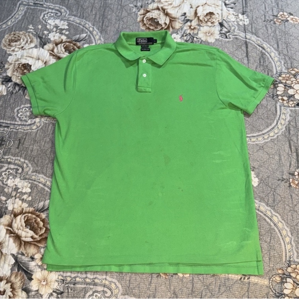 POLO GREEN SHIRT - Picture 1 of 7